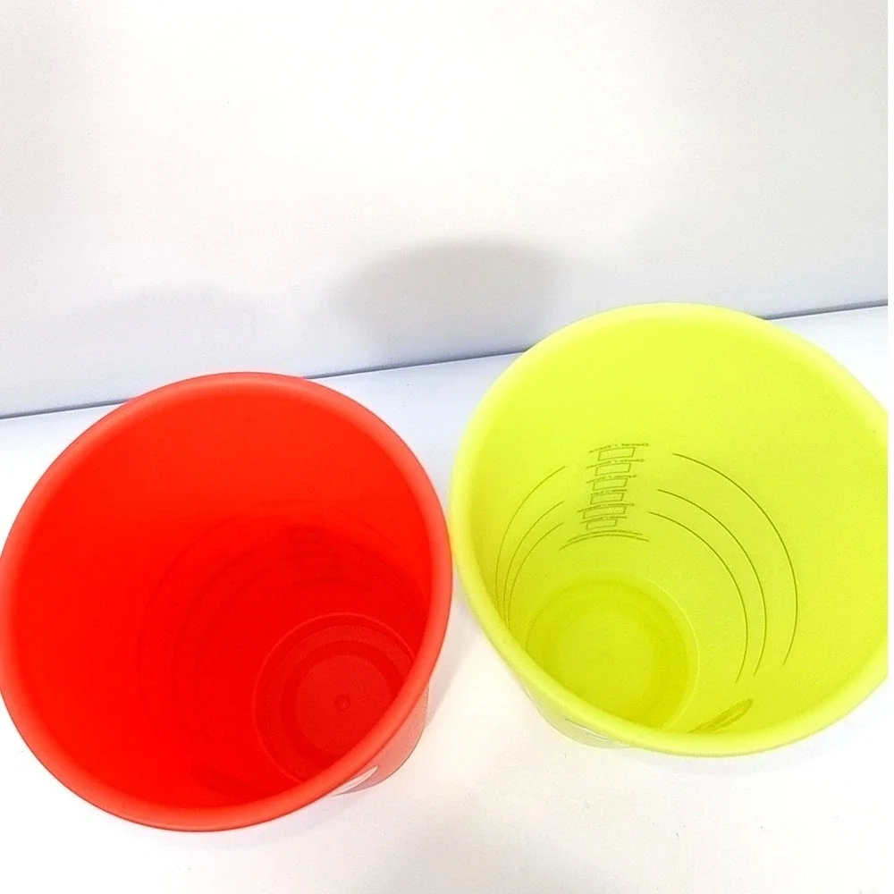 Starbucks Color Changing Cold Cup Set 24oz Venti Reusable Tumblers Red‎ Yellow